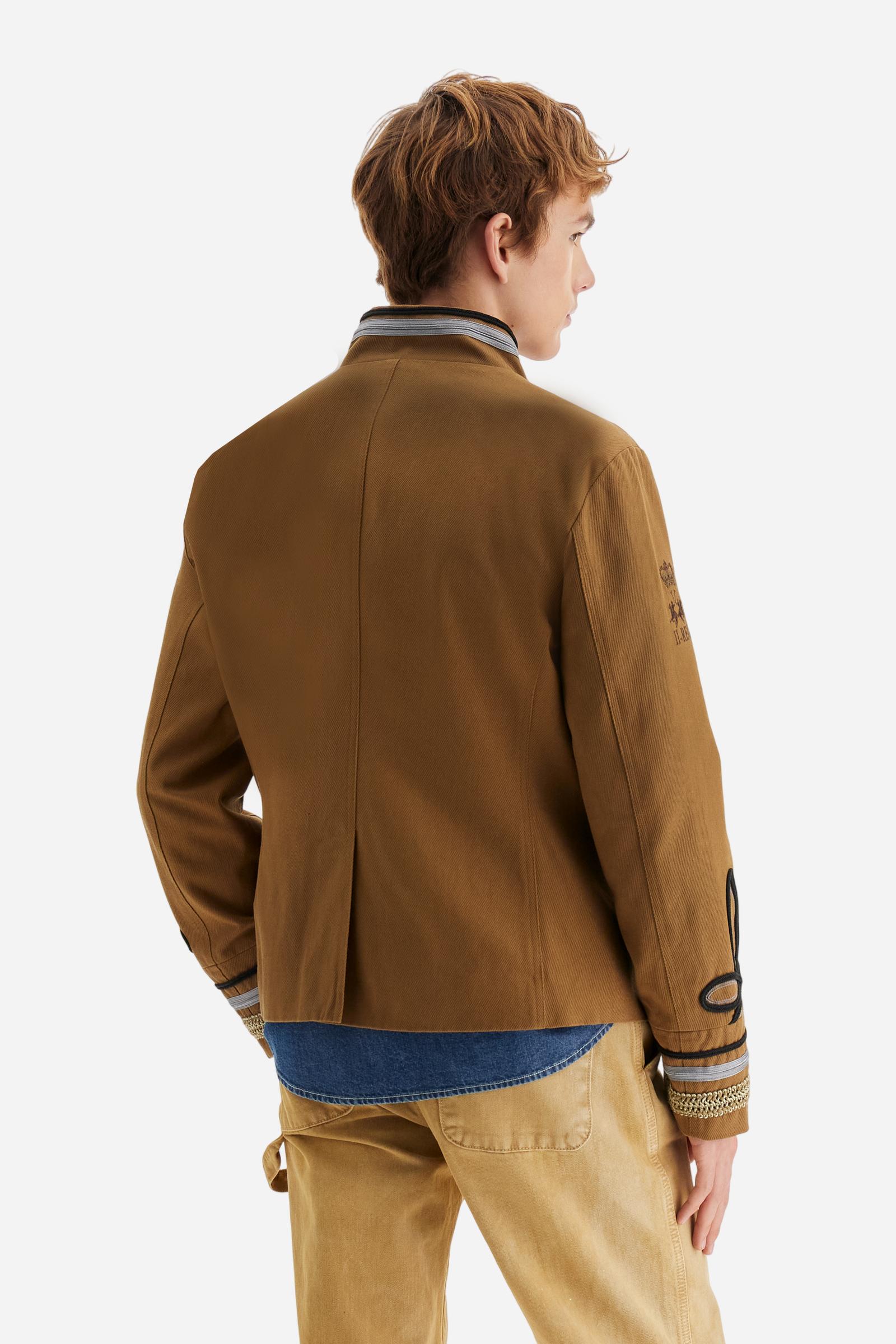 Men's full-zip cotton jacket from the Guards line - Briar