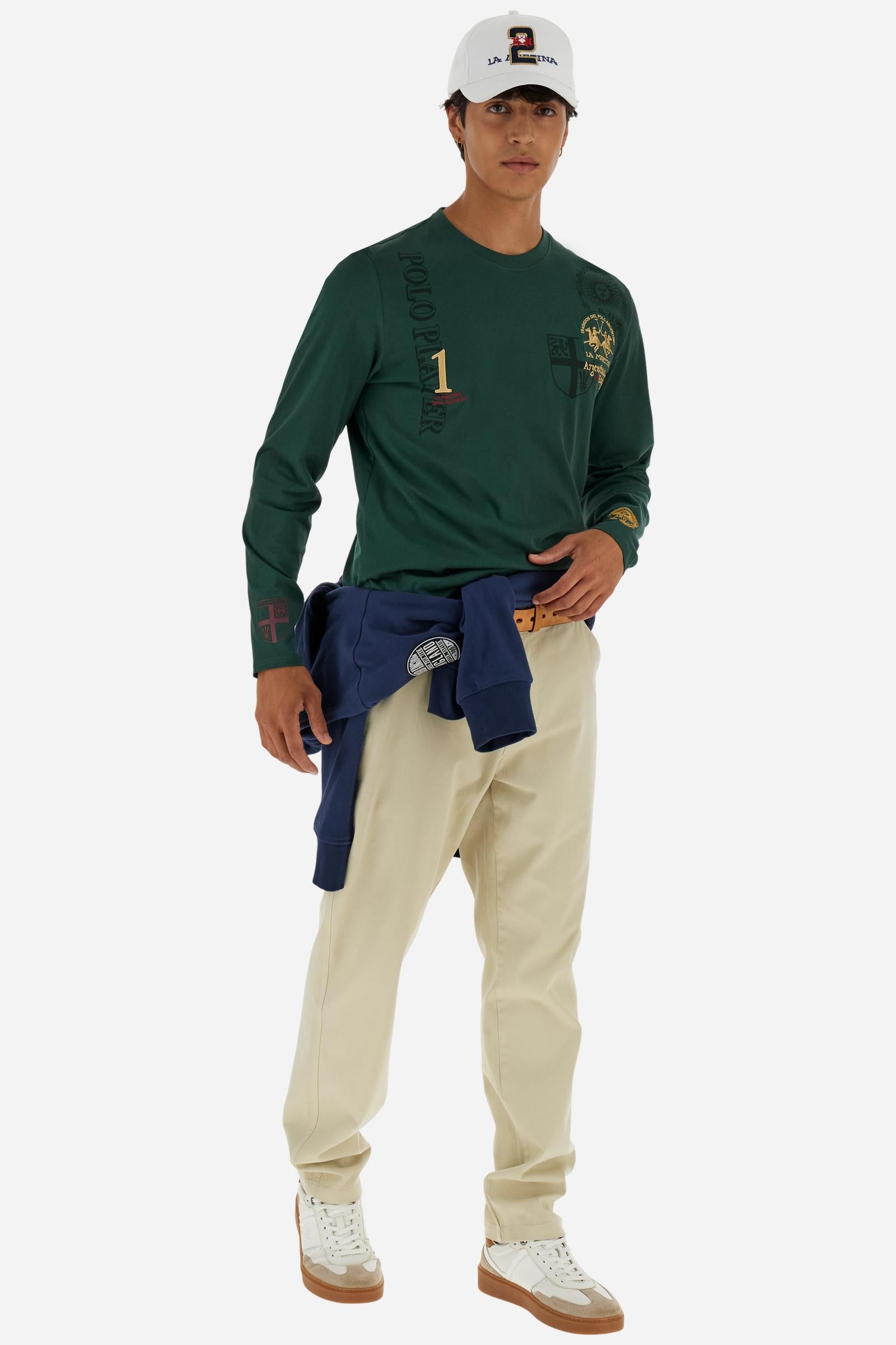 Men’s jersey T‑shirt with print - Bernabe