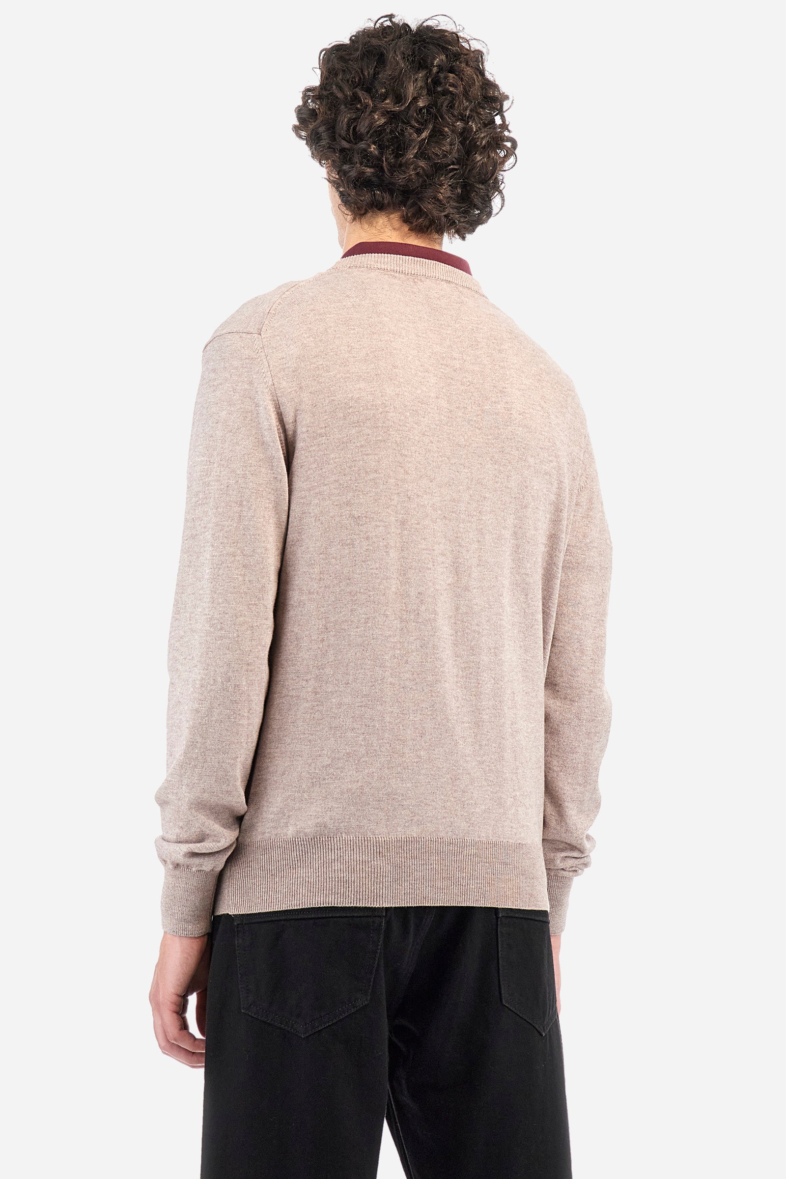 Pullover regular fit in cotone e lana - Zayden