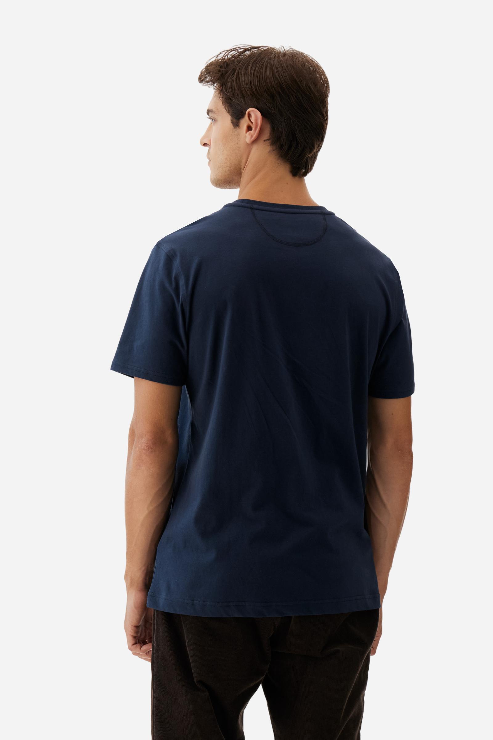 Men’s cotton T-shirt with Team logo - Bienvenido