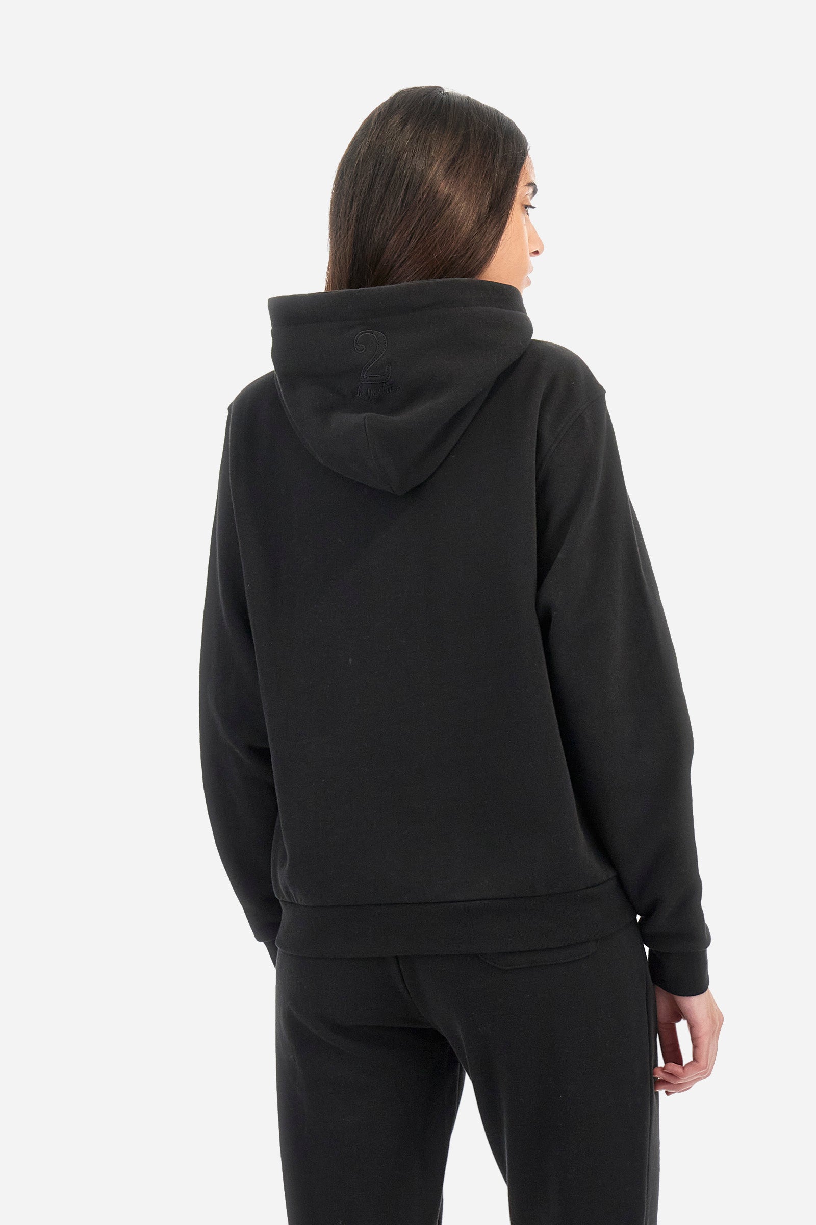 Regular fit cotton sweatshirt - Zelenia