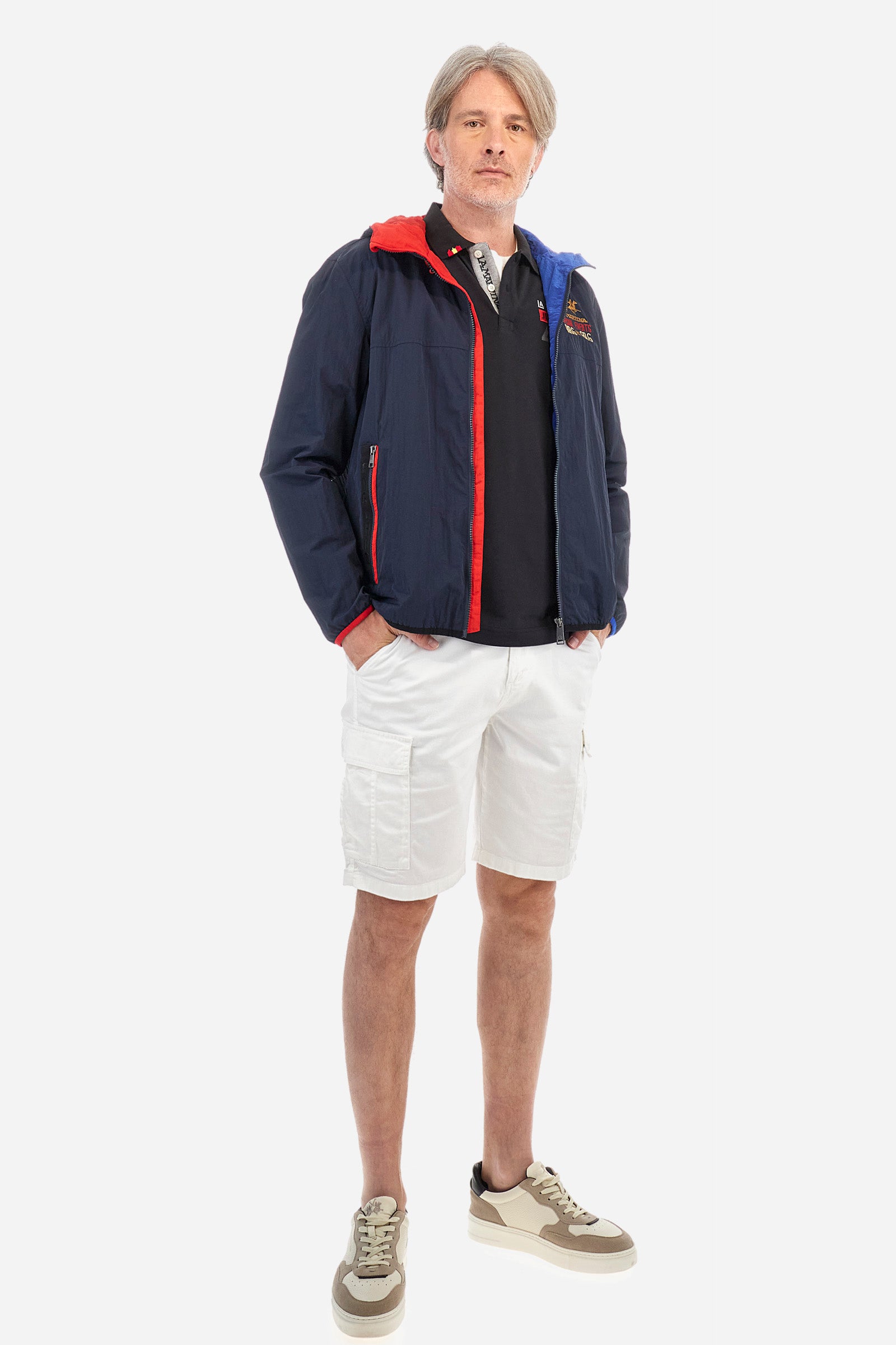 Polo in cotone piquet stretch regular fit - Aguirre