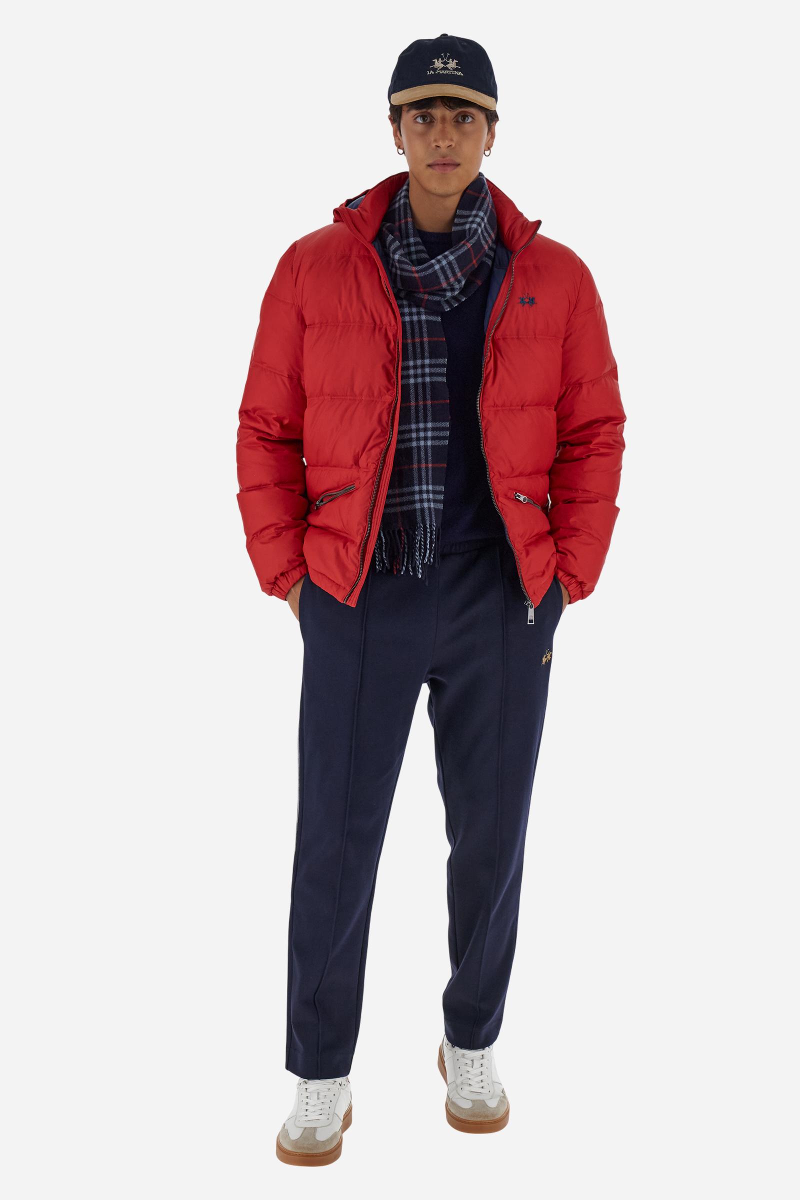 Men’s nylon down jacket with feather padding - Bertrand