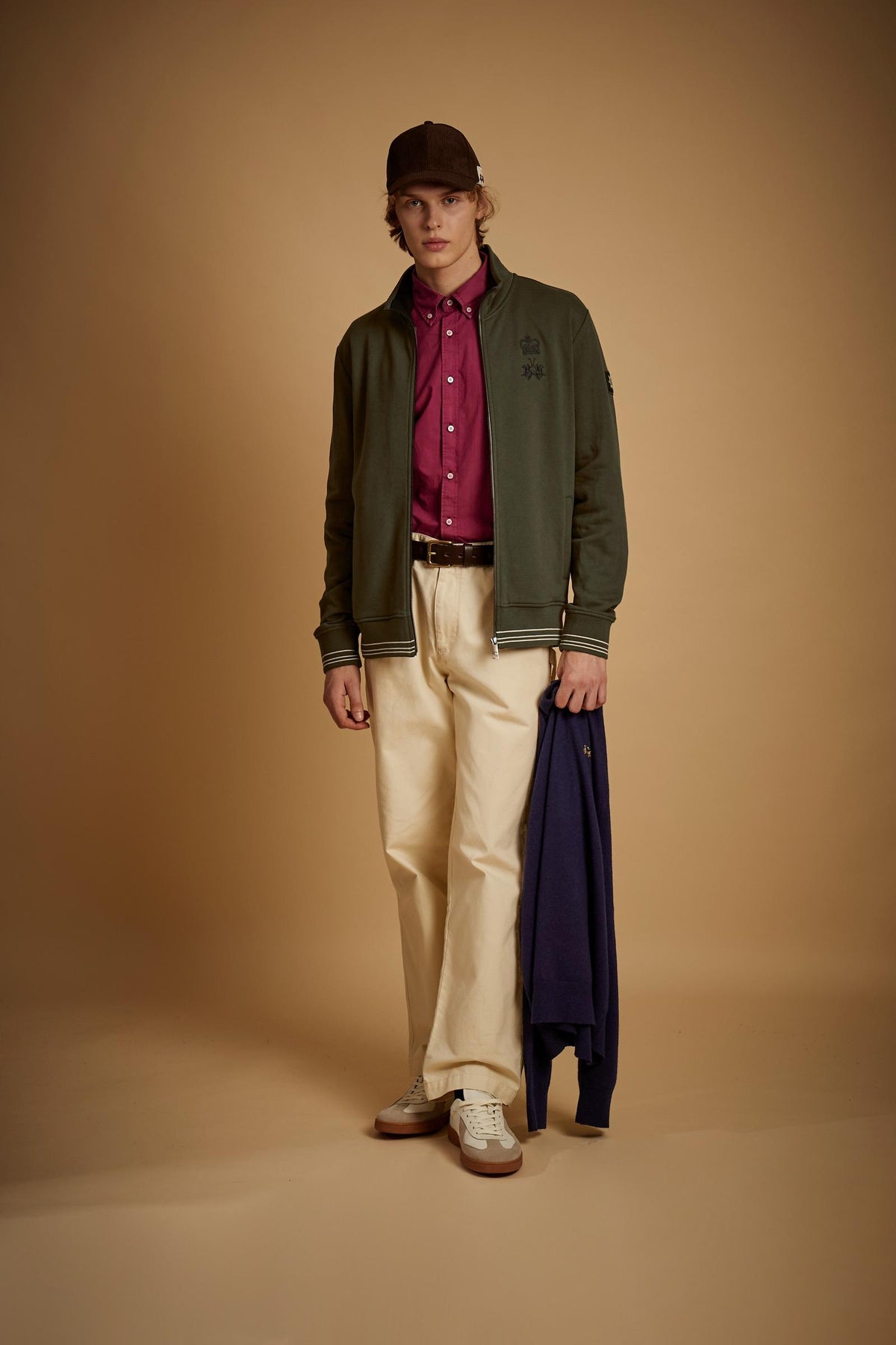 Felpa uomo in cotone smerigliato Guards - Dunkeld