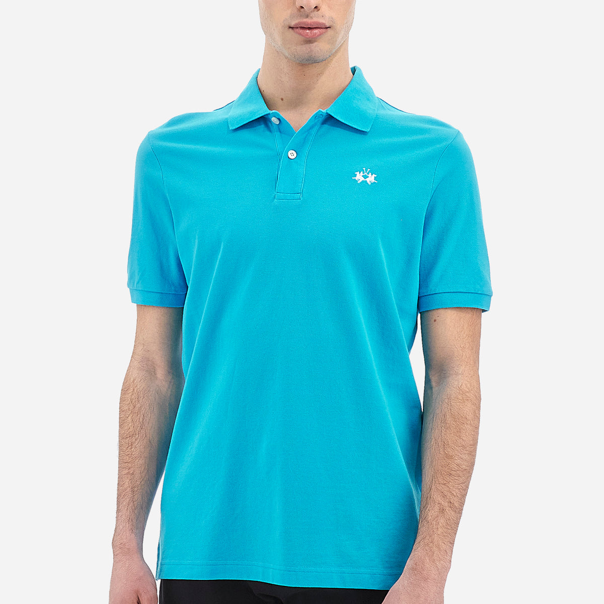 Kurzarm-Poloshirt mit geradem Schnitt für Herren - Tex | La Martina