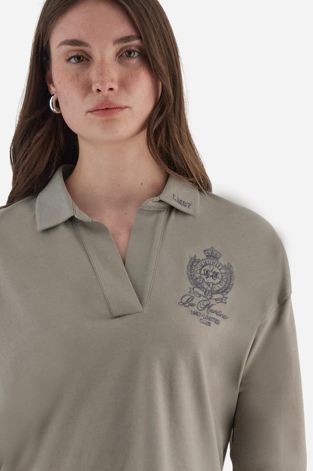 Polo de mujer en piqué elástico Limited Club - Bridger
