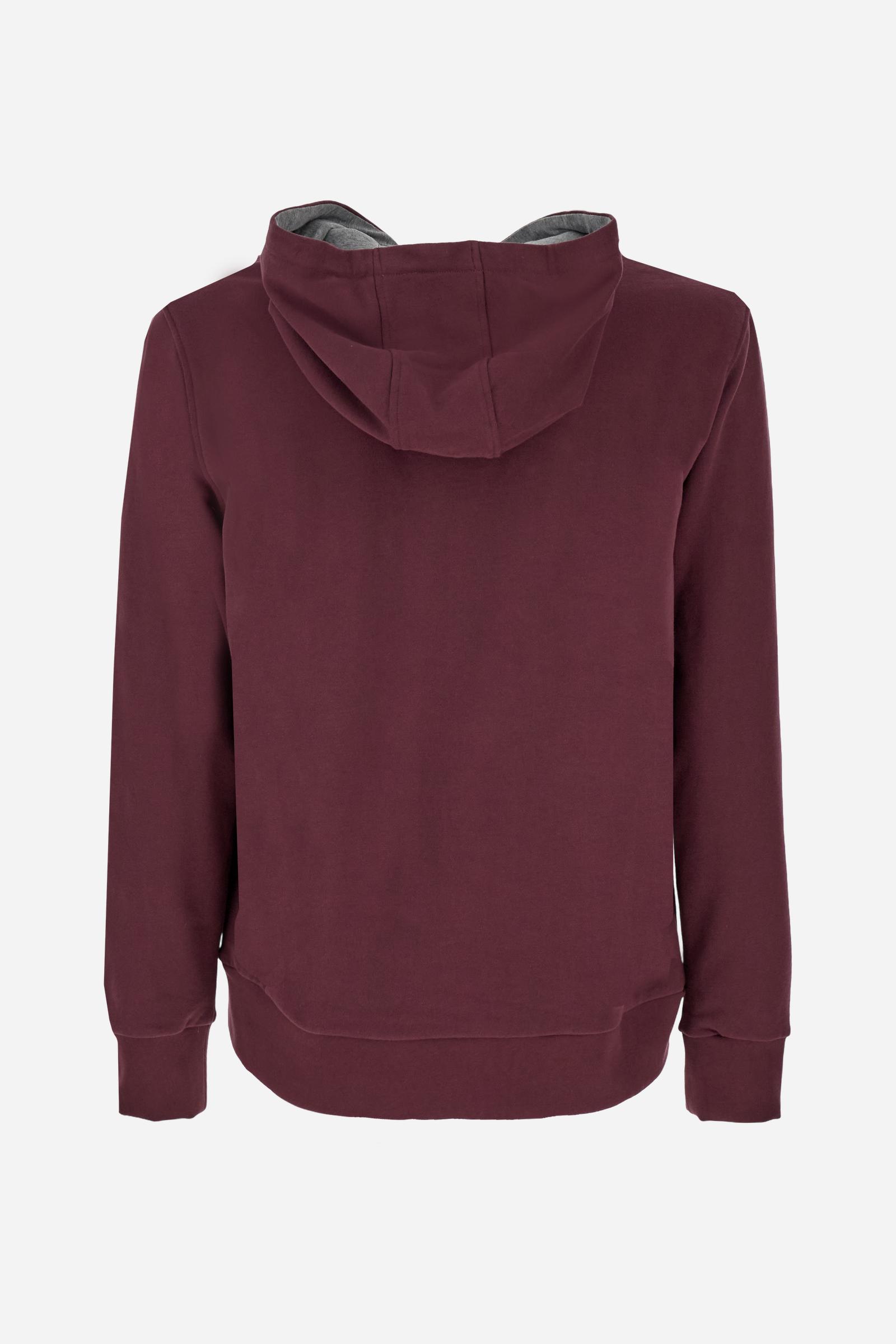 Sweat à capuche en coton avec maxi logo - Benny