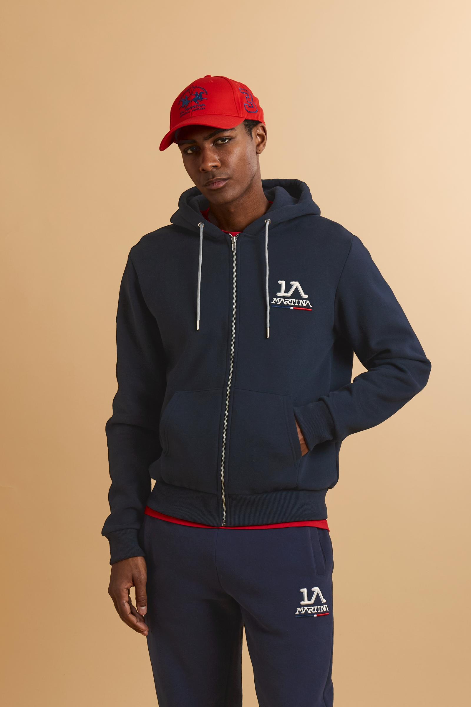 MAN HOODIE FULL ZIP SWEATSHIRT