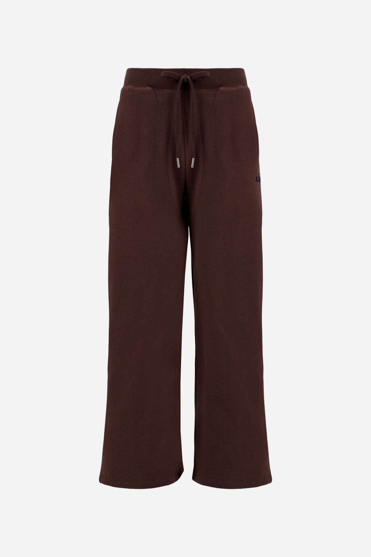 Pantalon femme en molleton gratté de coton - Eleonora