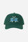 Durable men's baseball cap in structured heavy cotton twill with 3D logo, curved visor, ventilation eyelets, and adjustable snapback for a snug, custom fit. - Pine Grove