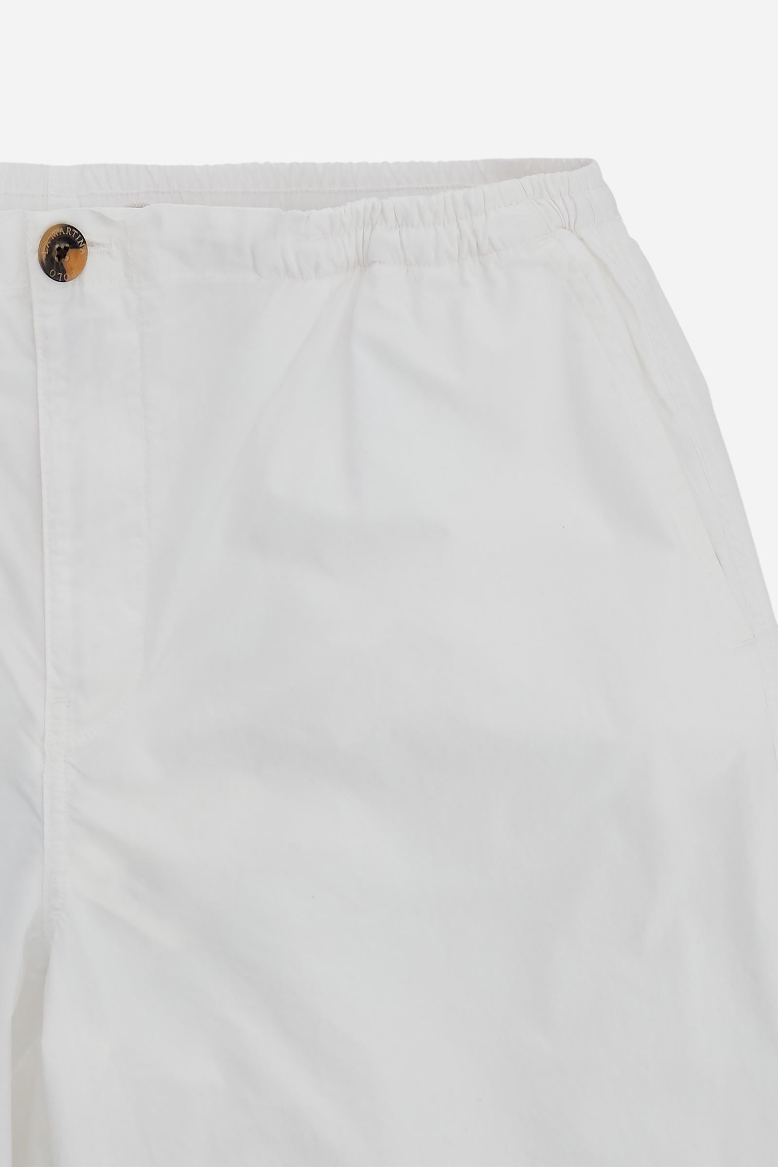 Men’s garment-dyed poplin Bermuda shorts - Cesar