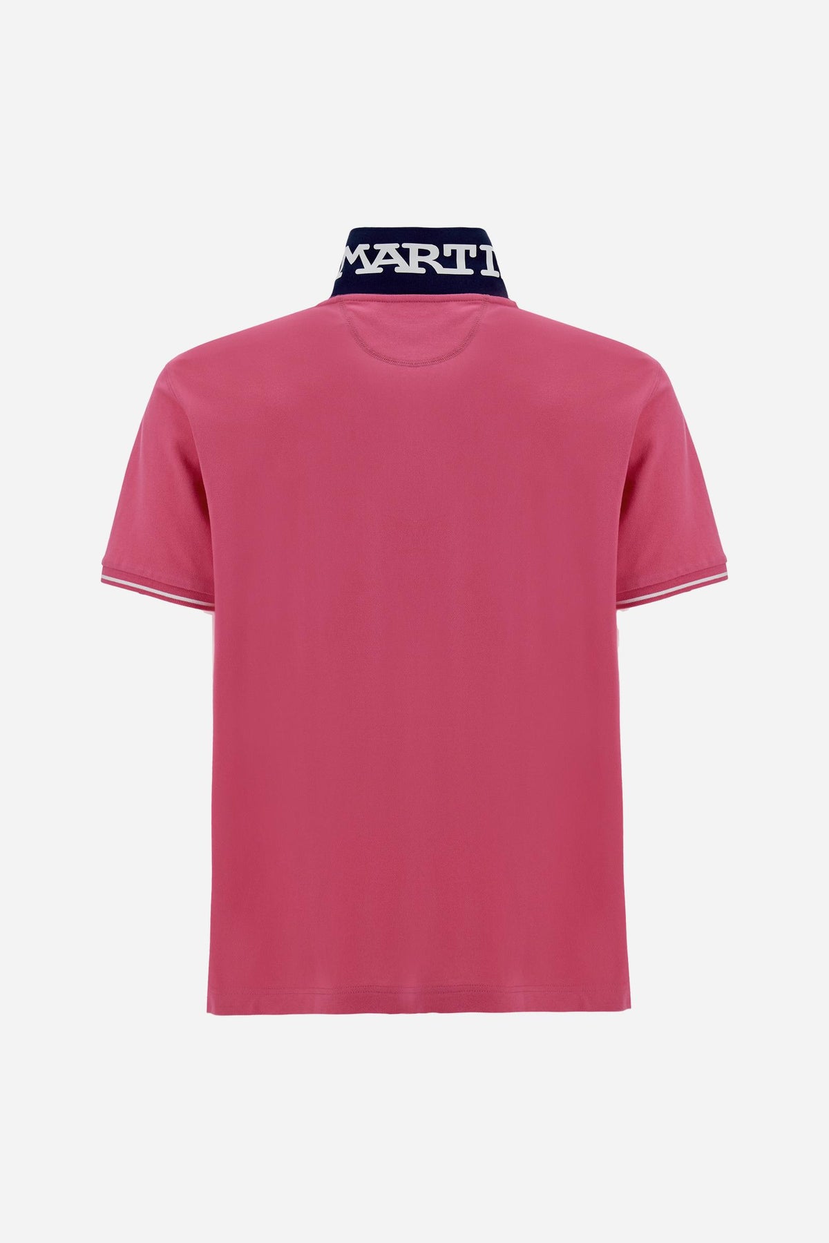 Herren Kurzarm-Poloshirt aus Stretch-Piqué mit Kontrastdetails – Trixie