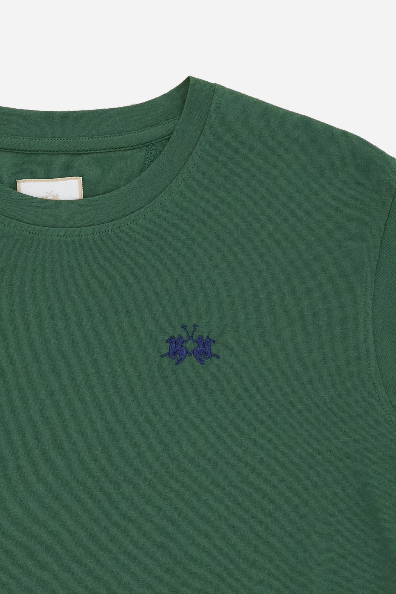 Women’s cotton jersey T-shirt with logo – Casta