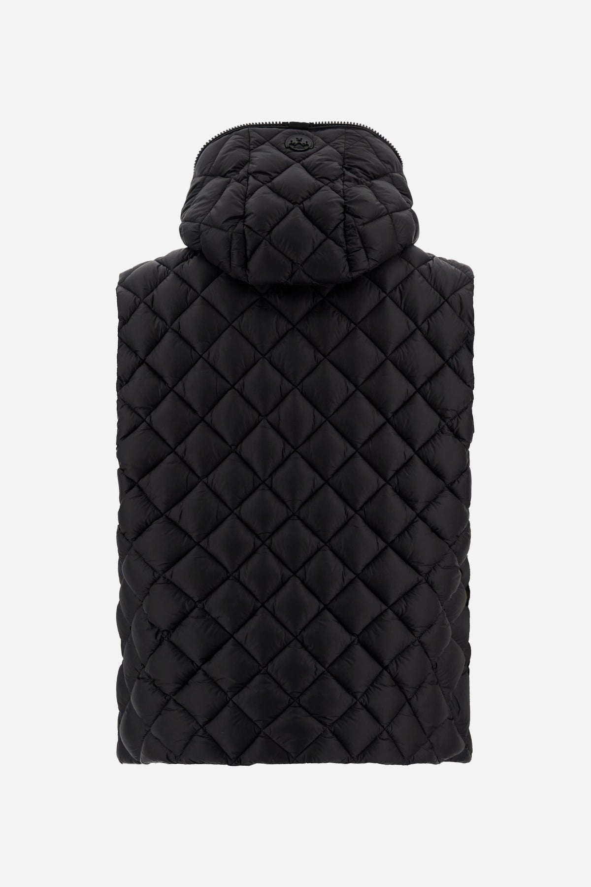 Herren-Weste mit Kapuze aus gestepptem Nylon – Dario