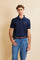 Men's regular fit polo with multicolor logo - Eduardo