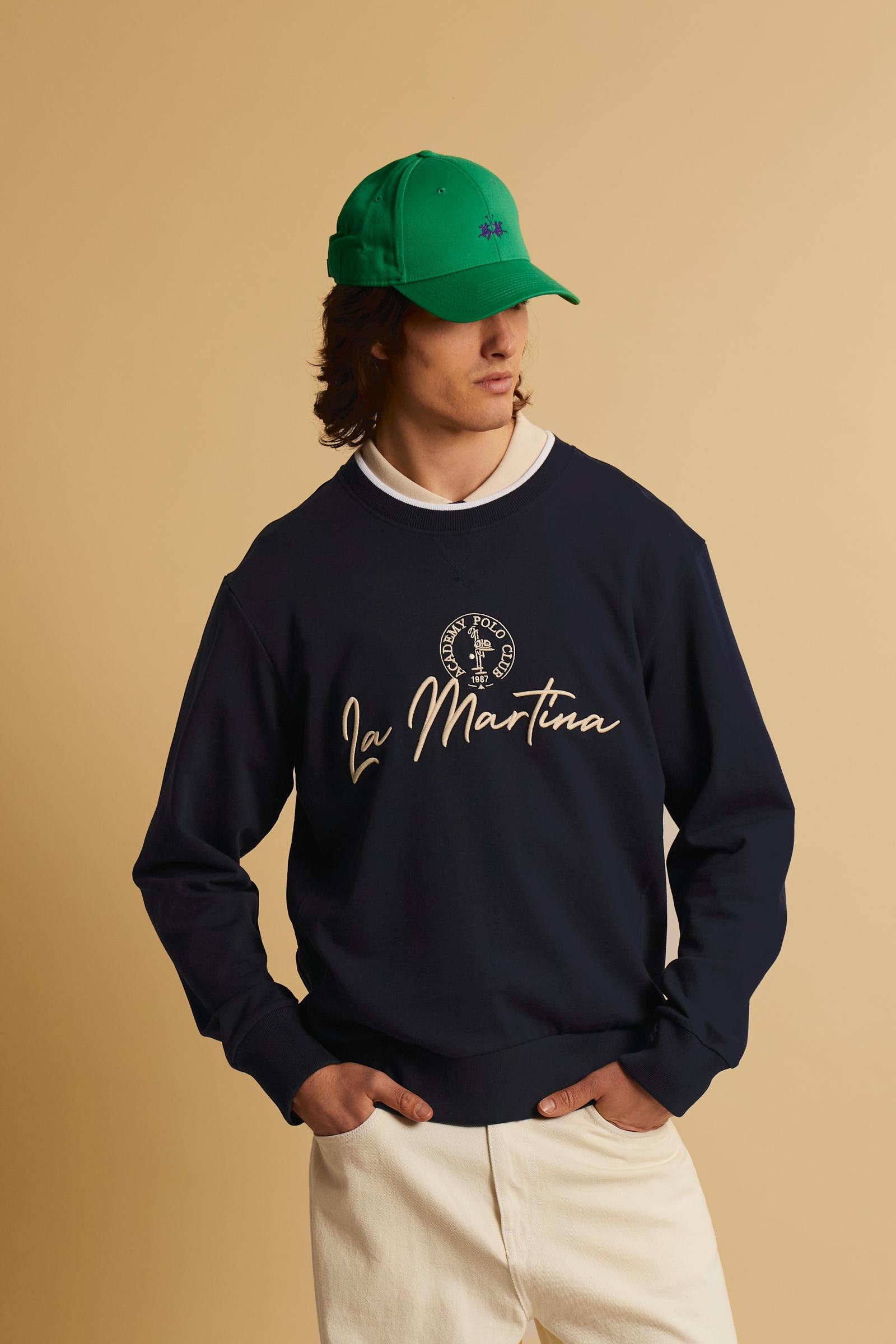 Sweat-shirt homme en coton Academy Polo – Clement