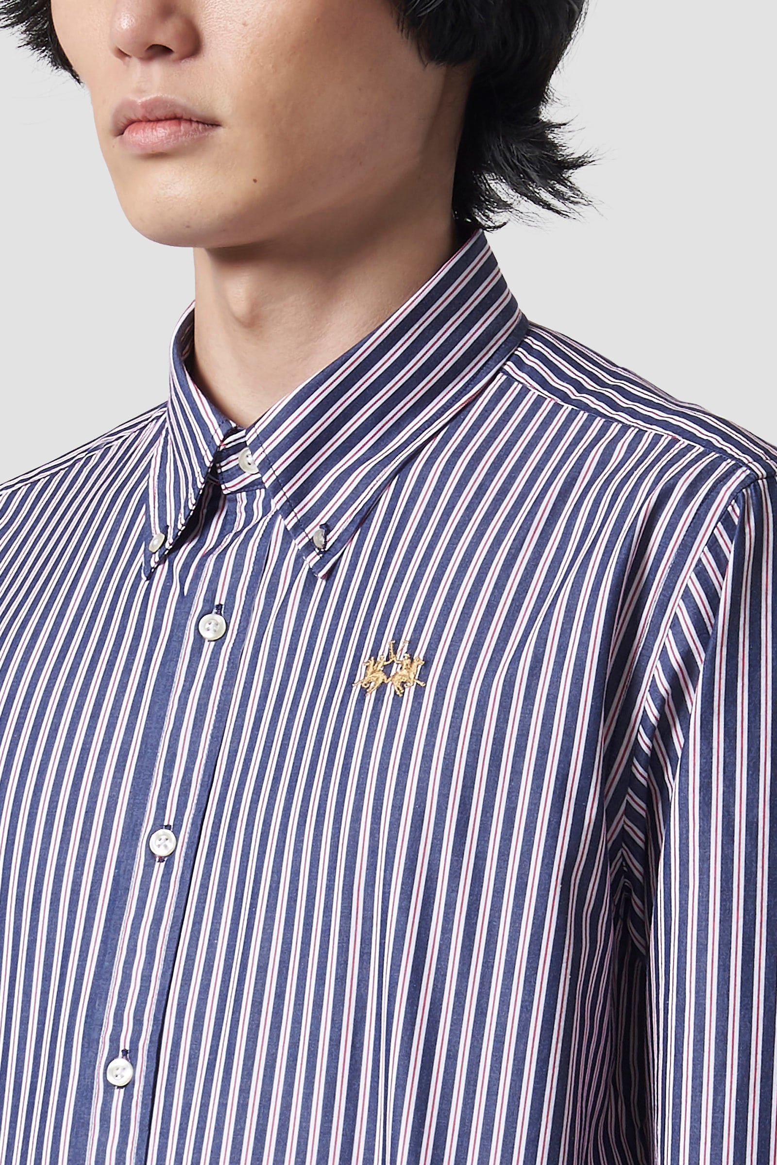 Optical cotton shirt