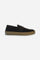 Slip-on loafer in soft oiled suede, available in two different colours. Lightweight rubber sole in the original honey colour, made with the STROBEL construction, which guarantees lightness and flexibility. The construction also keeps the weight down, which is very important for everyday footwear that requires great comfort. With hand stitching detail on the toe box and subtle stitching on the leather side insert, further emphasising the craftsmanship. - DARK BROWN