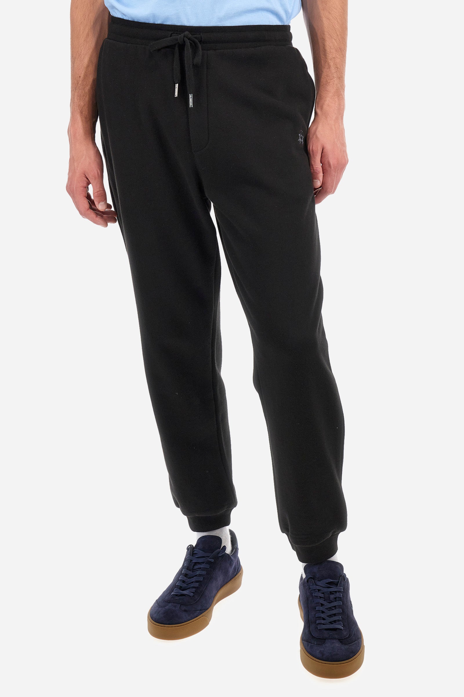 Pantalone jogging regular fit in cotone - Zakai