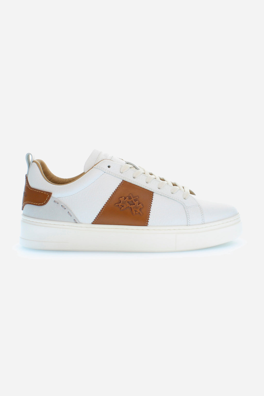 Herren-Sneaker aus Leder und Wildleder | La Martina