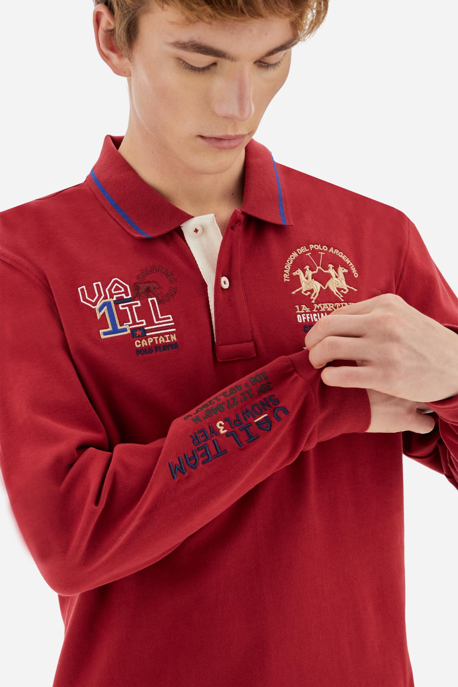Polo de hombre en jersey soft-touch - Benton