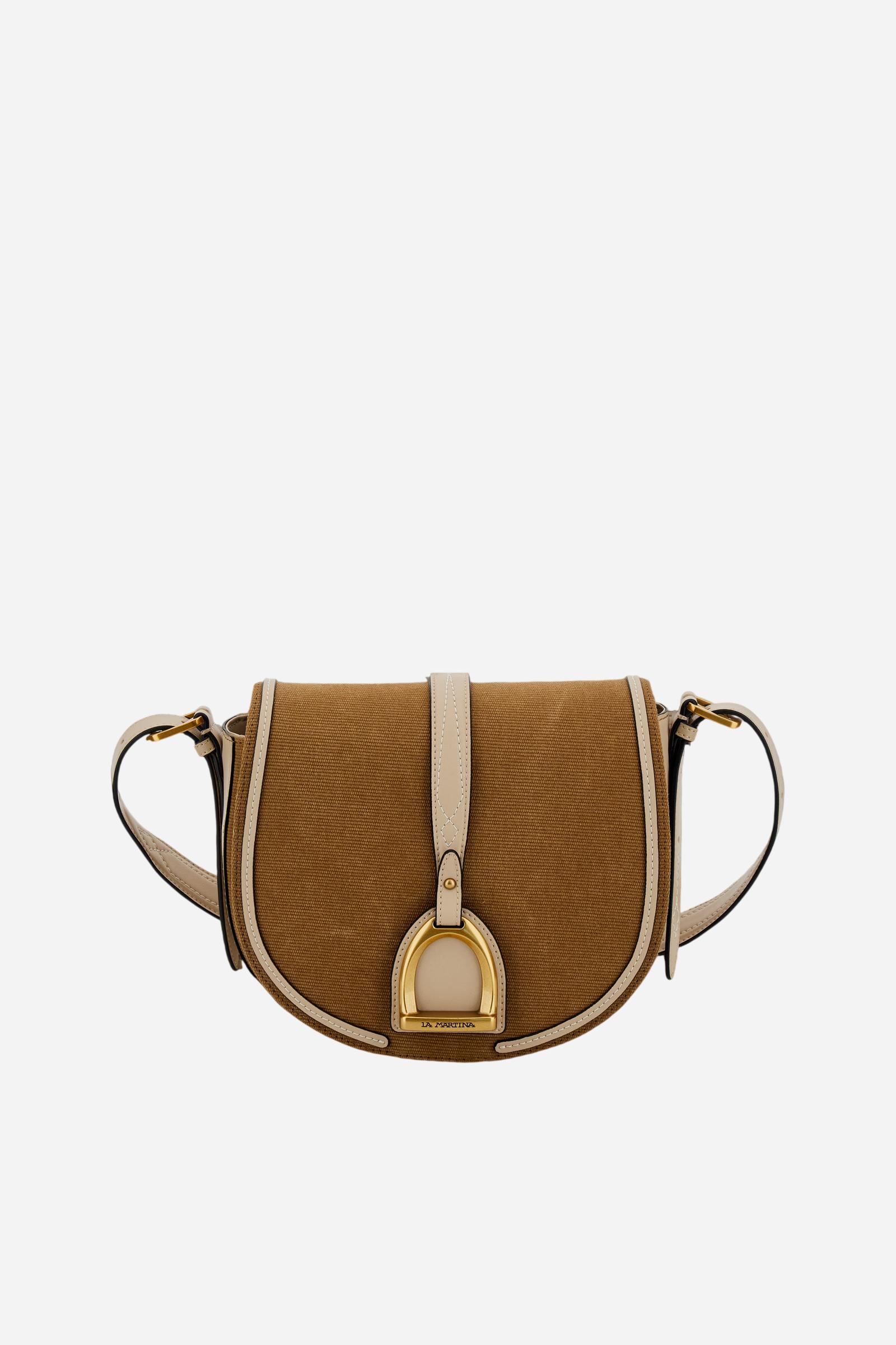 Women’s washed canvas crossbody bag – Cross Body Medium