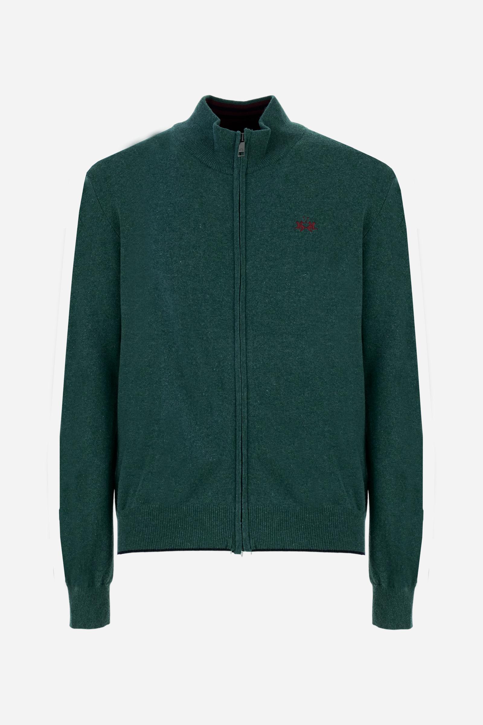 Jersey hombre lana con cremallera - Brauwin