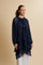 Women’s crinkle chiffon dress with ruffles - Celia