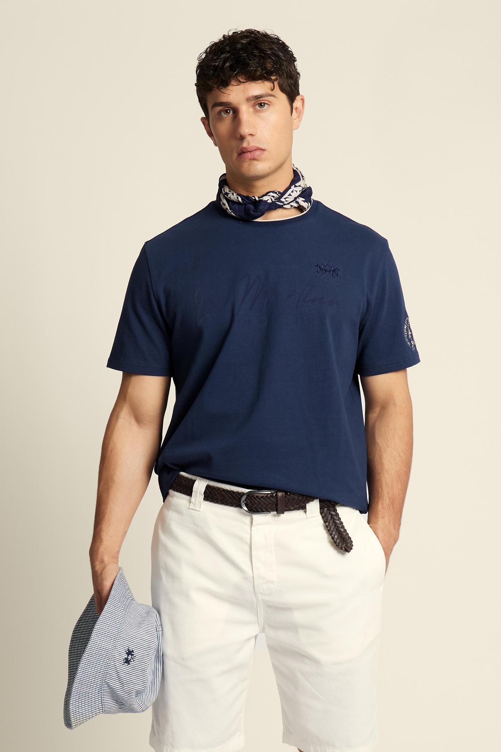 T-shirt homme en jersey épais « Polo Club » – Clodoveo