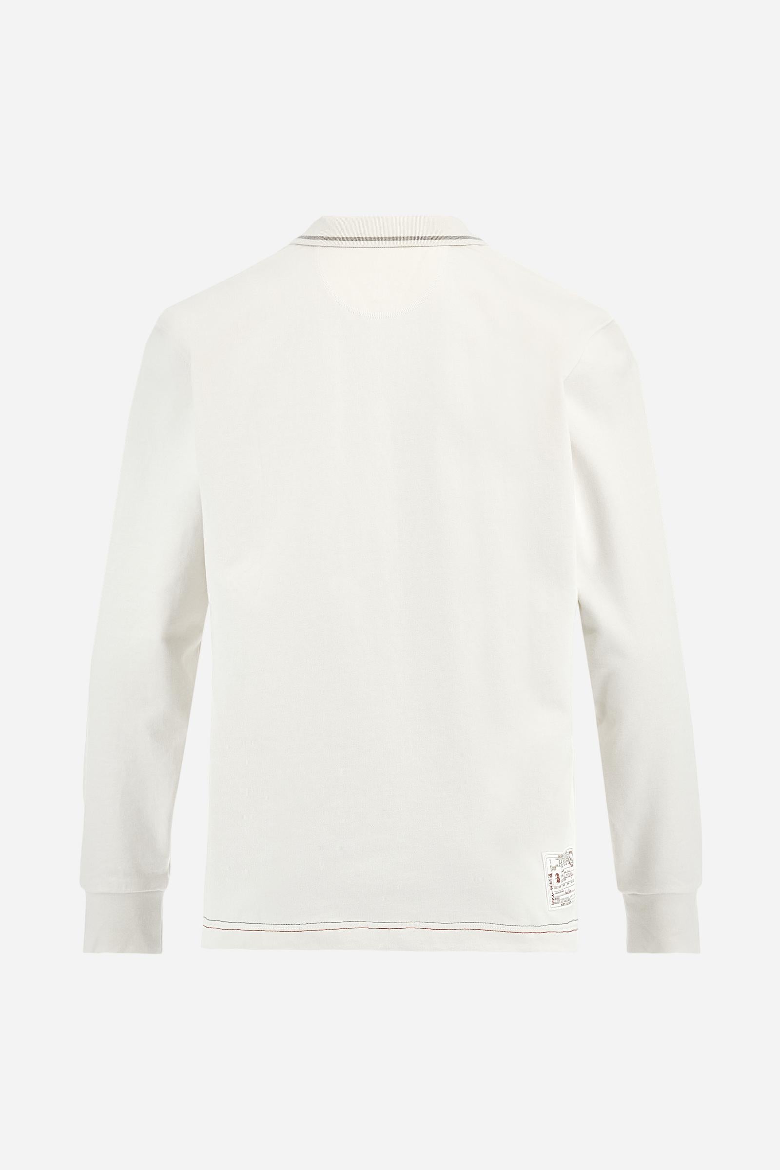 Men’s soft‑touch jersey polo shirt - Benton