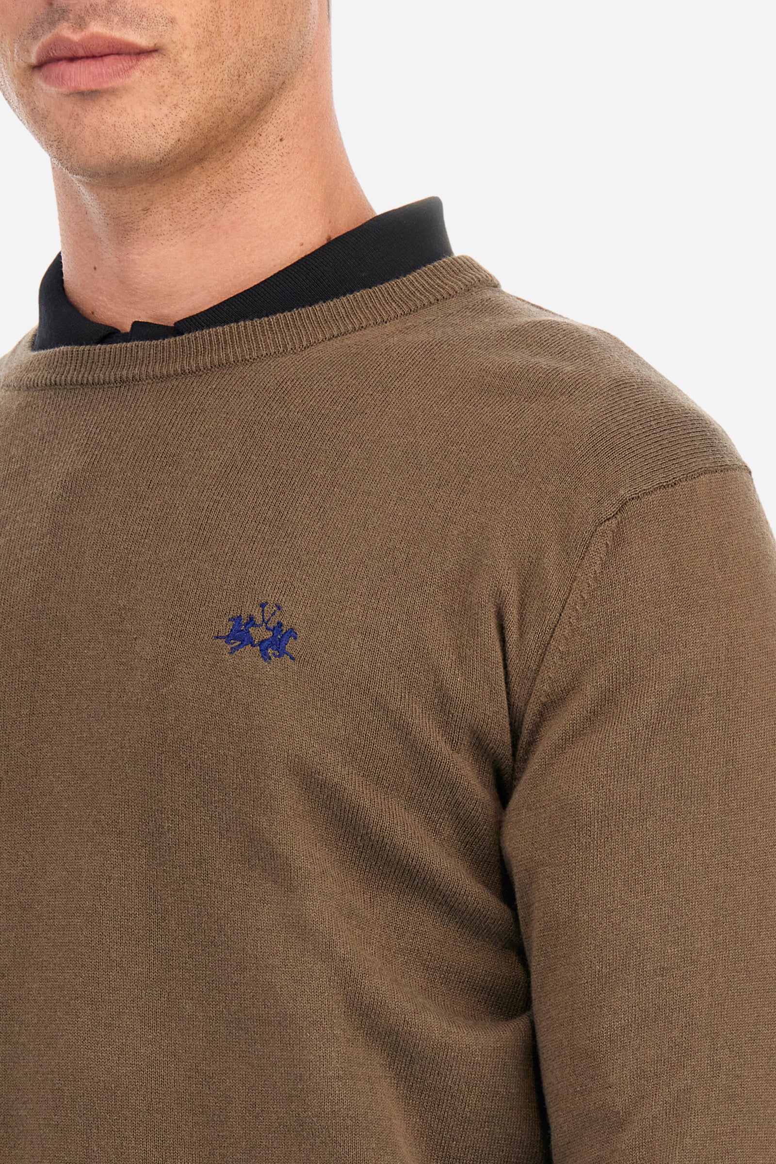 Pullover aus Baumwolle und Wolle, Regular Fit – Zayden