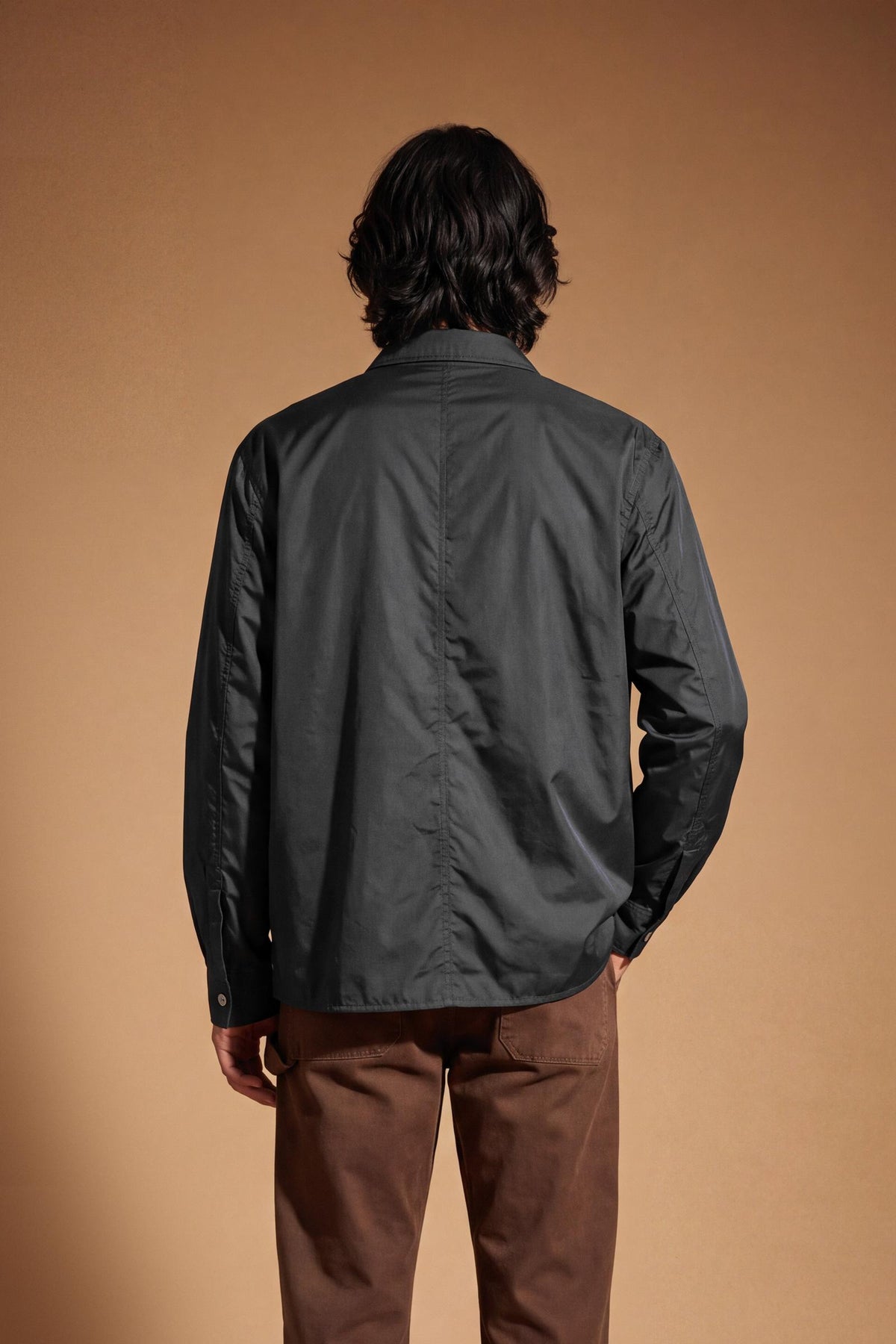 Herren gesteppte Nylon-Hemdenjacke - Delbert