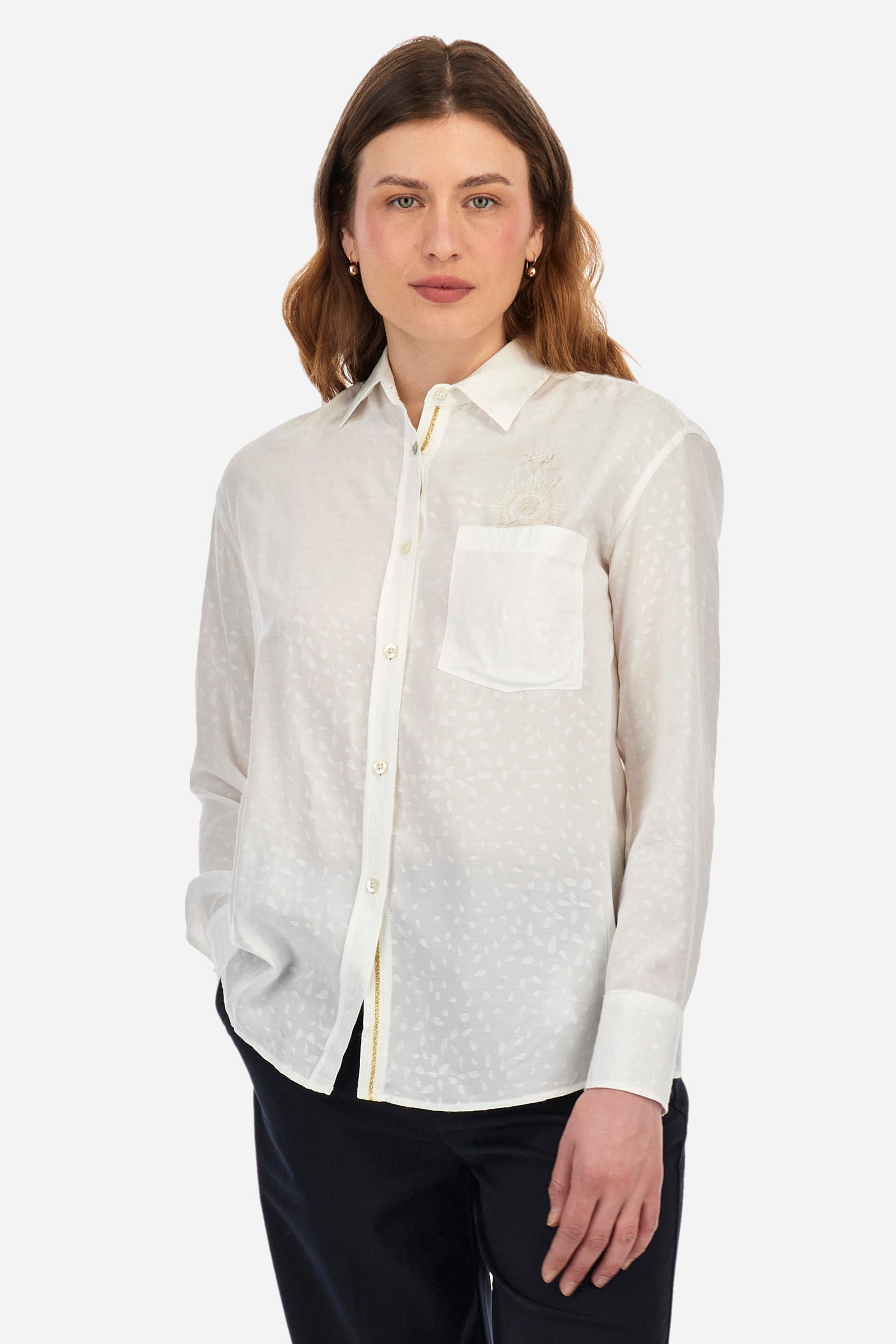 Regular fit Guards shirt in viscose - Zafira