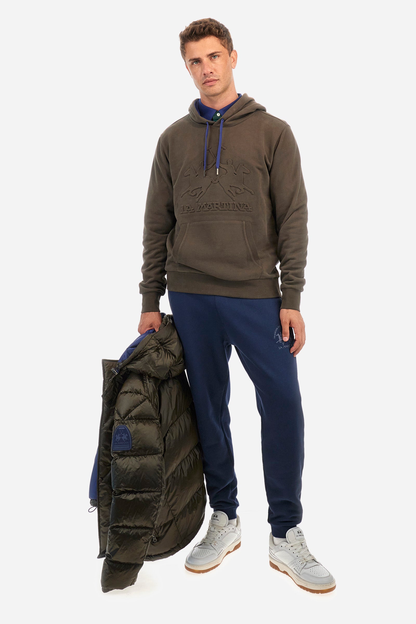 Regular-fit sweatshirt in cotton - Zackie