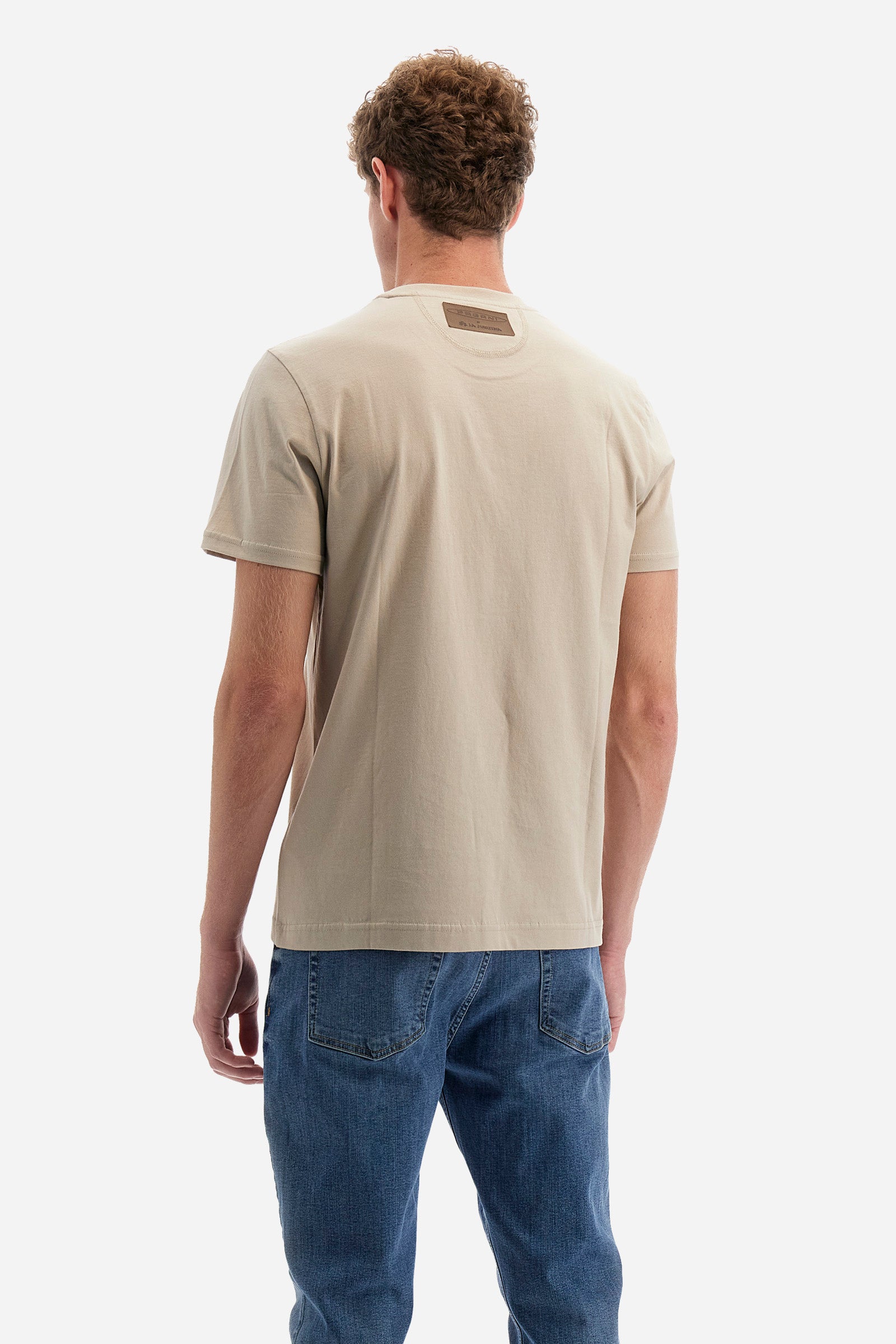 Regular-fit cotton T-shirt - Yongsun