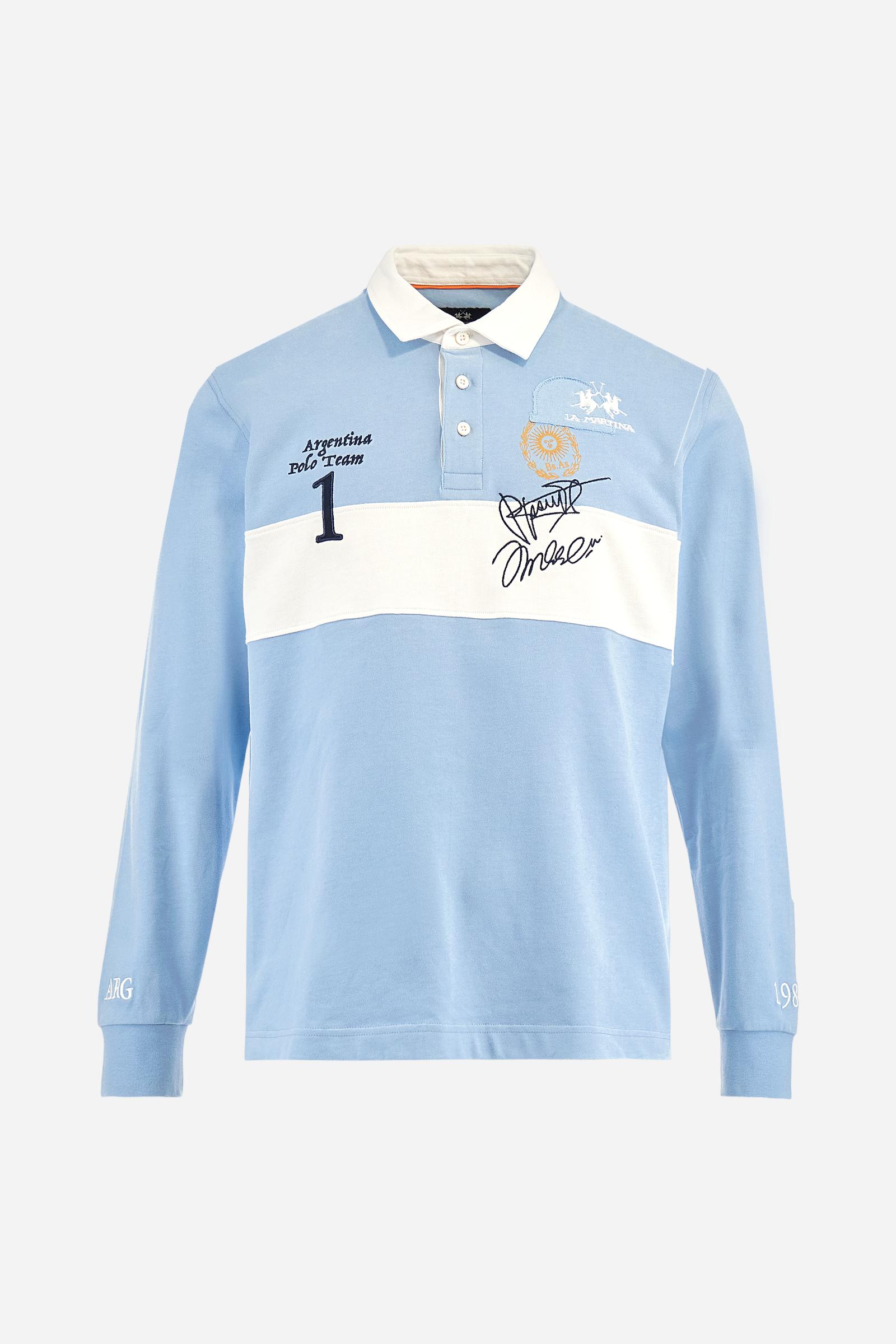 Men's soft‑touch jersey polo shirt - Bill – La Martina