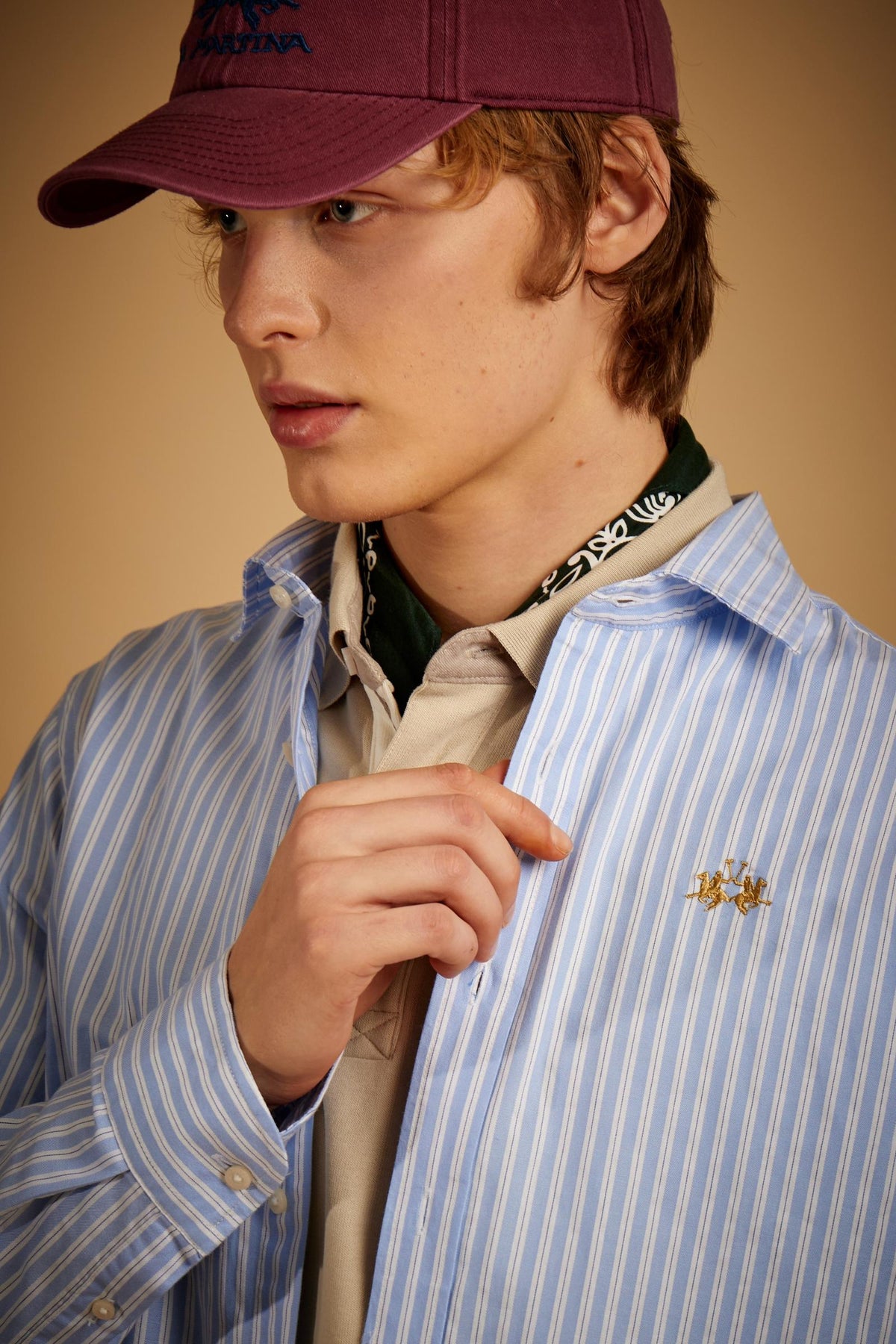 Chemise Oxford rayée en coton - Innocent
