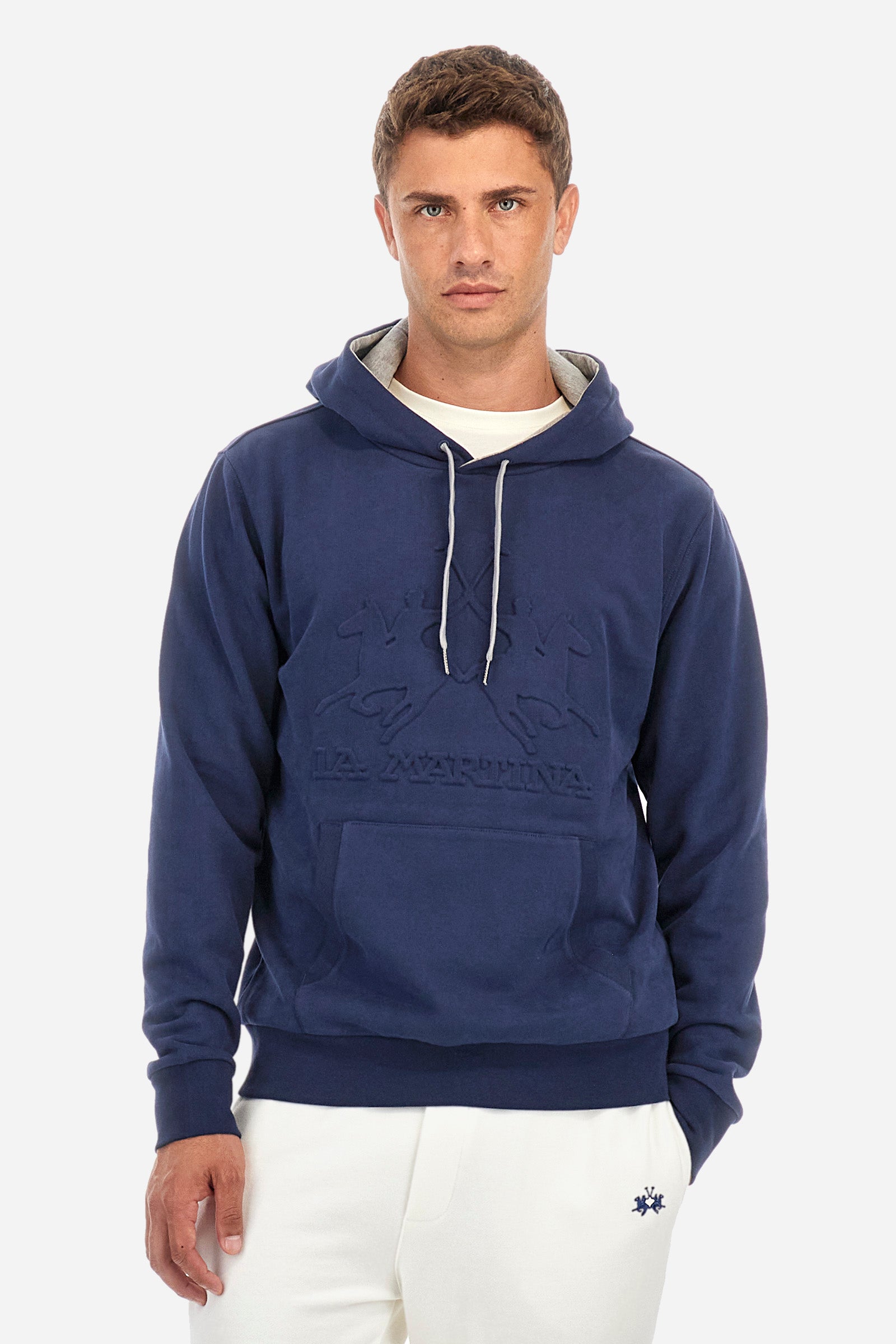 Regular-fit sweatshirt in cotton - Zackie