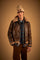 Men's leather jacket Aviator style - Donagh