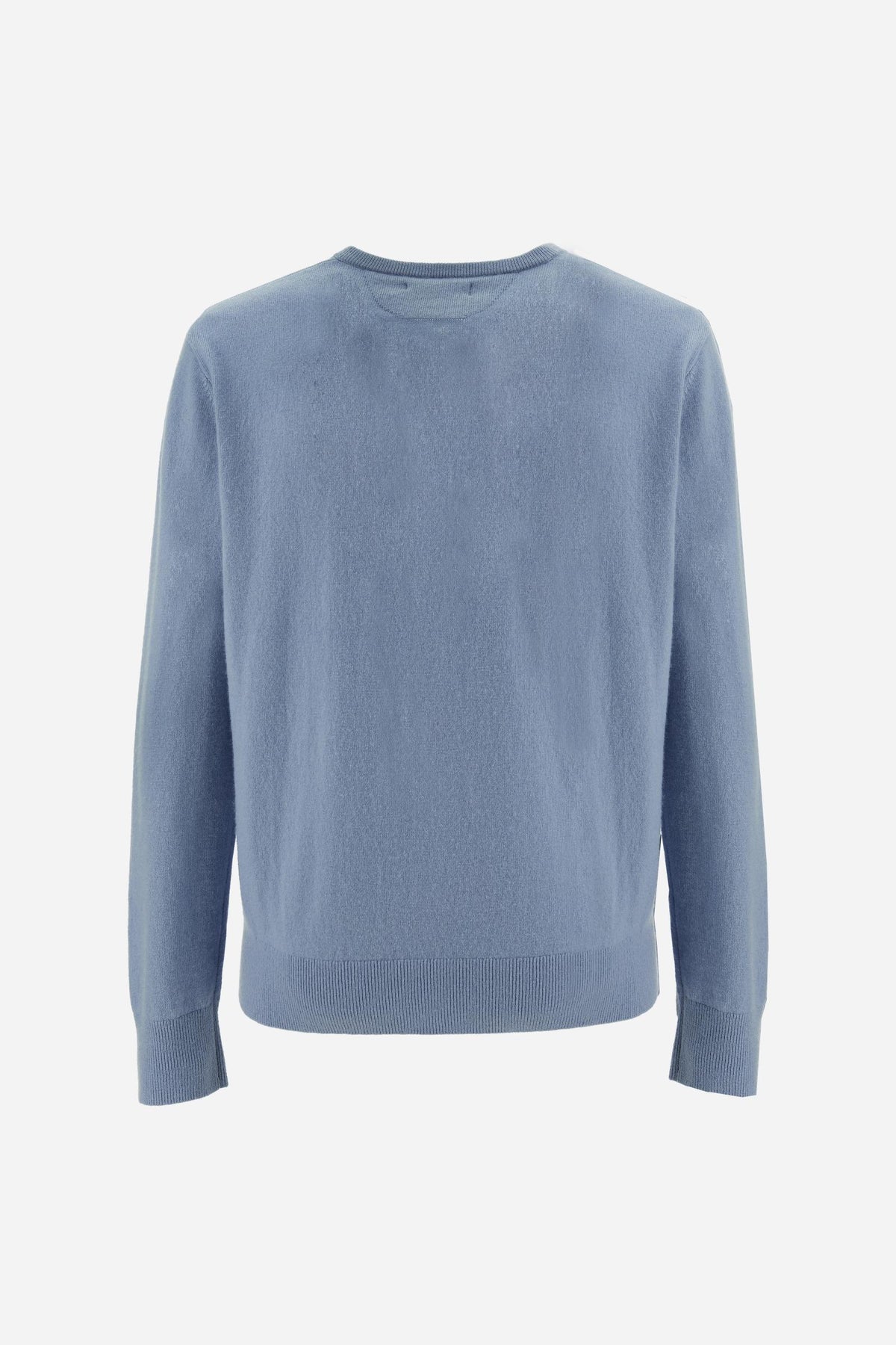 Men's V-neck wool sweater - Eadwig