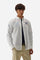Men’s poplin cotton shirt. Regular fit, button-down collar and multicolor Argentina graphics on chest, sleeves and back. - Optic White