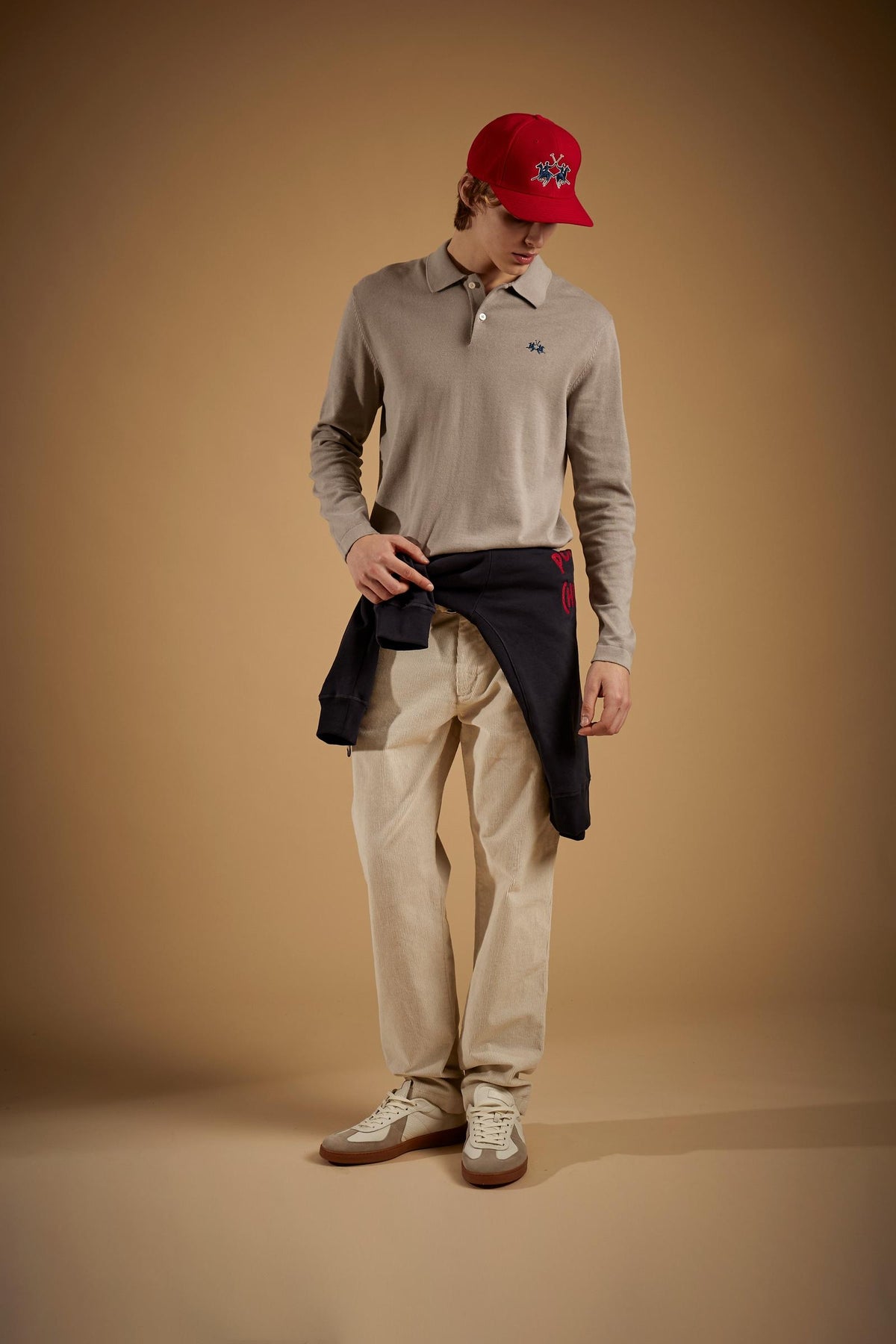 Men's long-sleeve polo - Denver