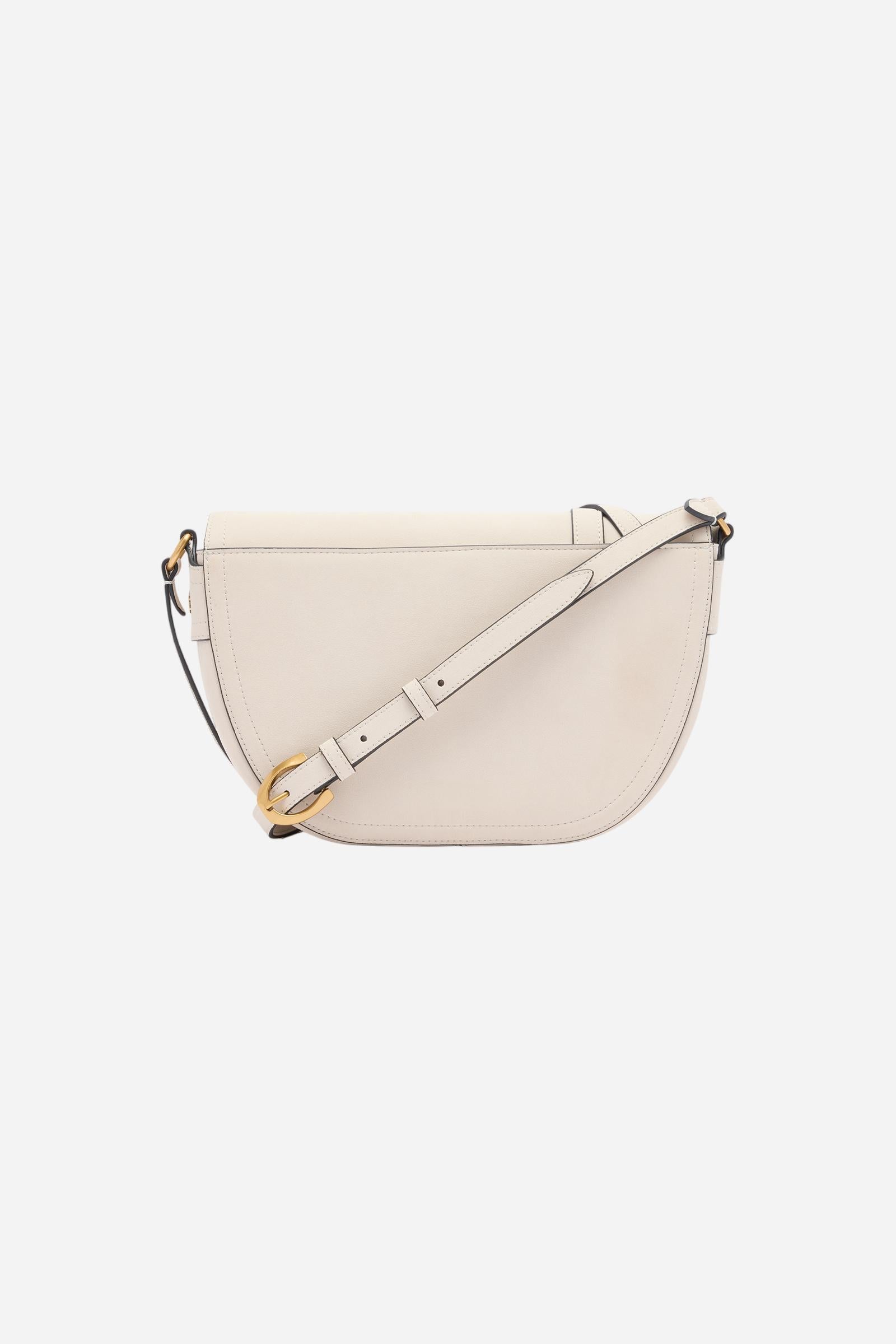 Sac bandoulière en nubuck avec boucle – Pampa