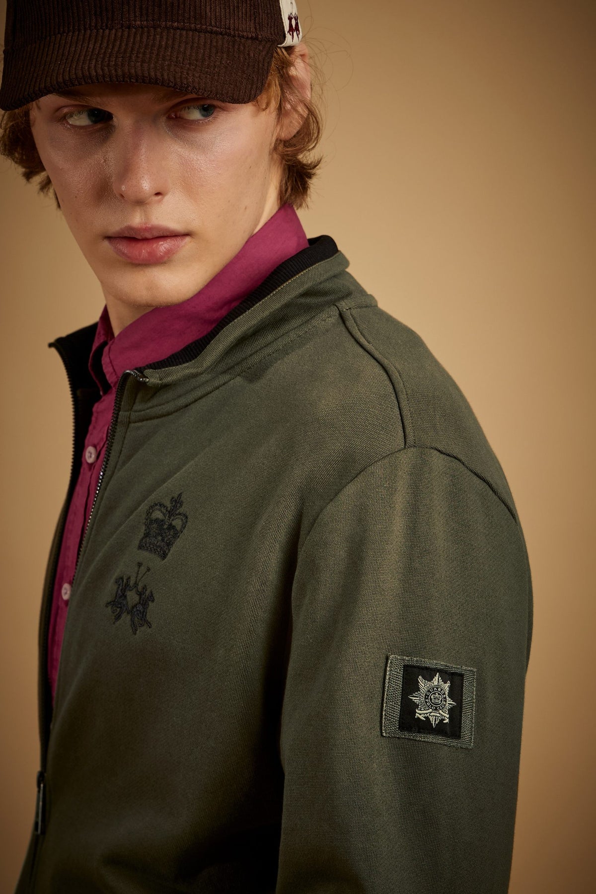 Men's sweatshirt in brushed cotton Guards - Dunkeld