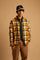 Men's shirt in tartan cotton flannel - Darwin