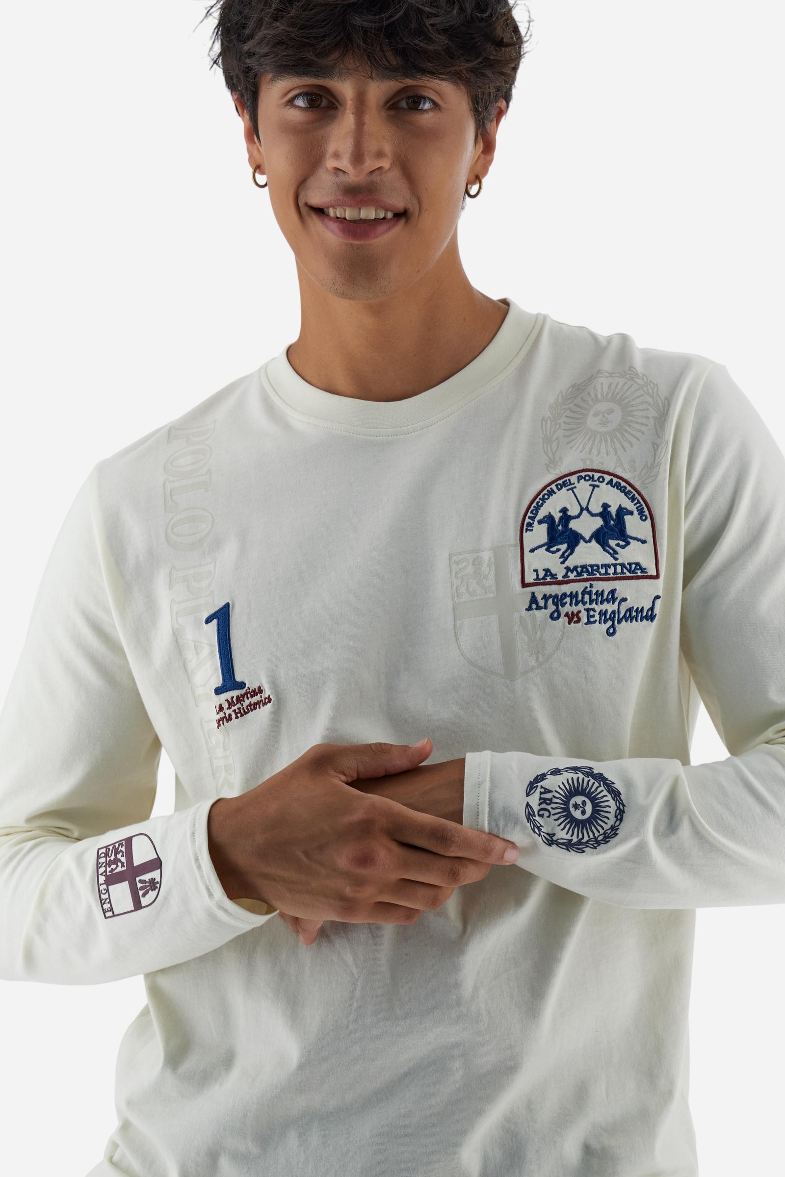 Camiseta de hombre en jersey con estampado - Bernabe