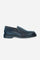 Classically elegant men's college made of solid-coloured calfskin. The sole is made of black natural rubber, the band on the template is in the same colour as the upper. The La Martina logo is printed in gold on the footbed. Suitable for adding a touch of class to a fresh and elegant look. - BLUE