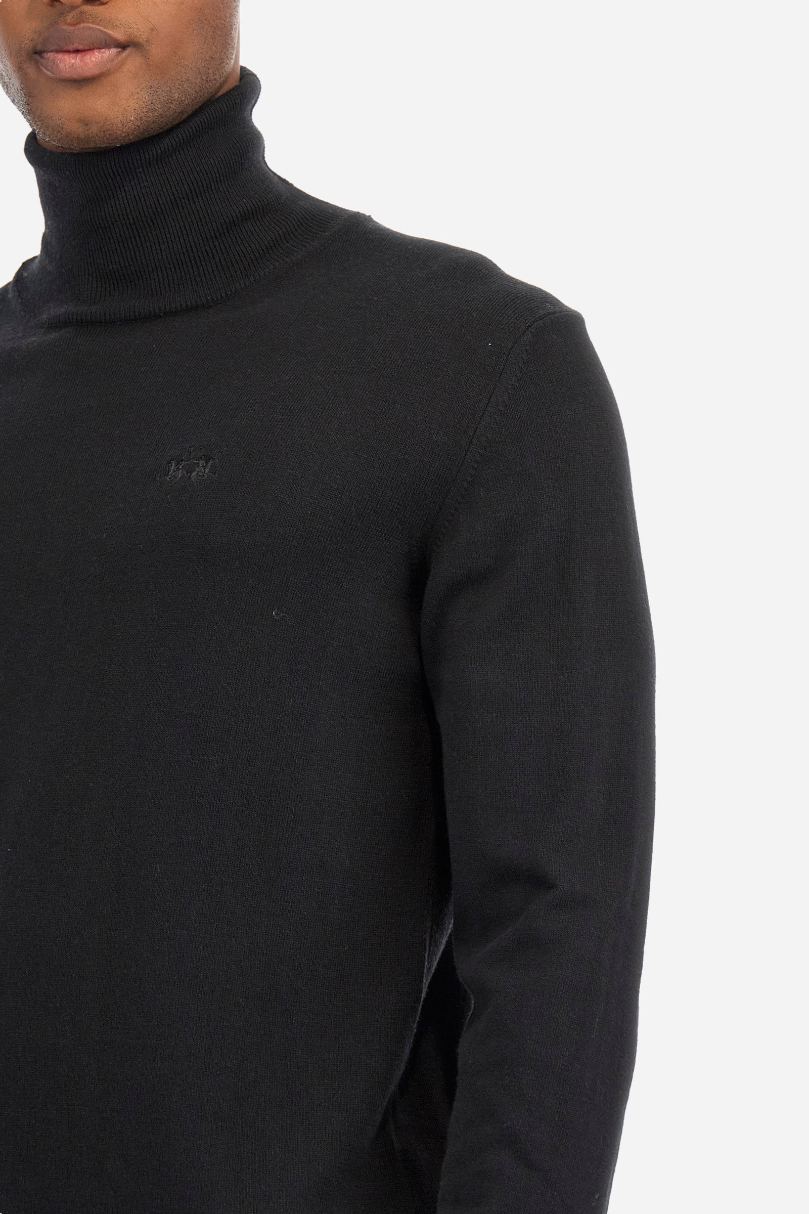 Regular fit pullover in cotton and wool - Zayle