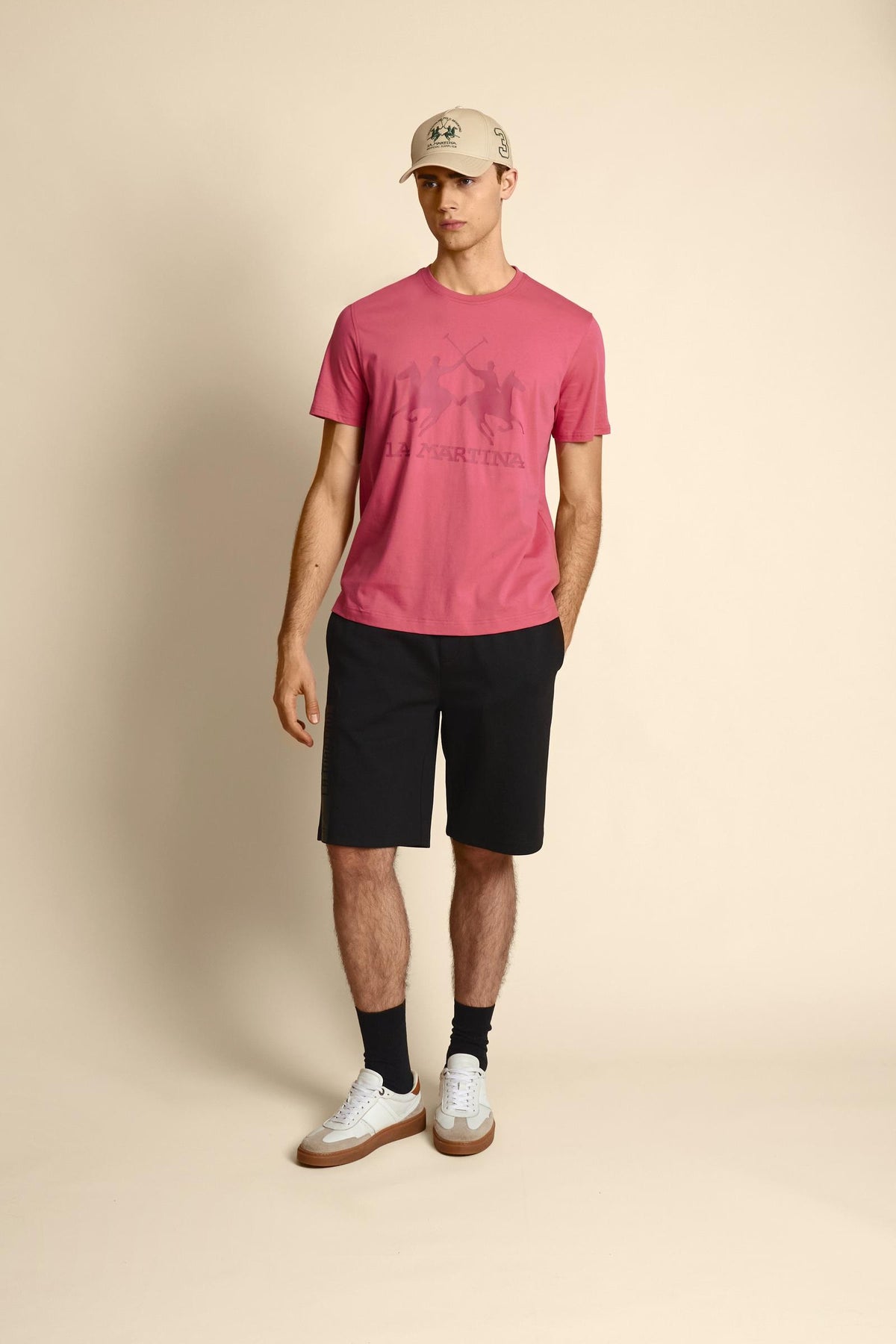 Men’s Ramon T-shirt with maxi logo