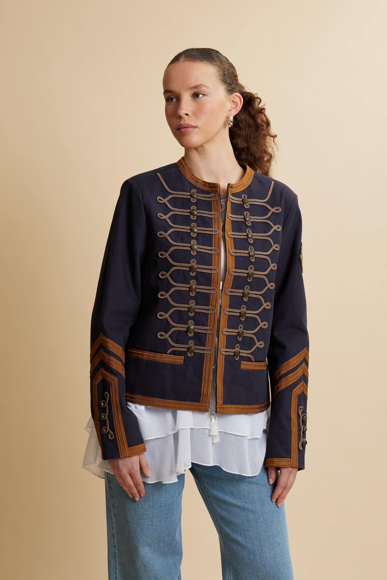 Women's Guards jacket in cotton canvas - Chiara